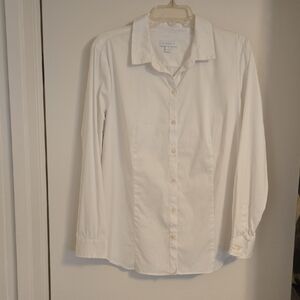 Charter Club White Button Down Shirt